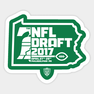 Draft Day (White) Sticker